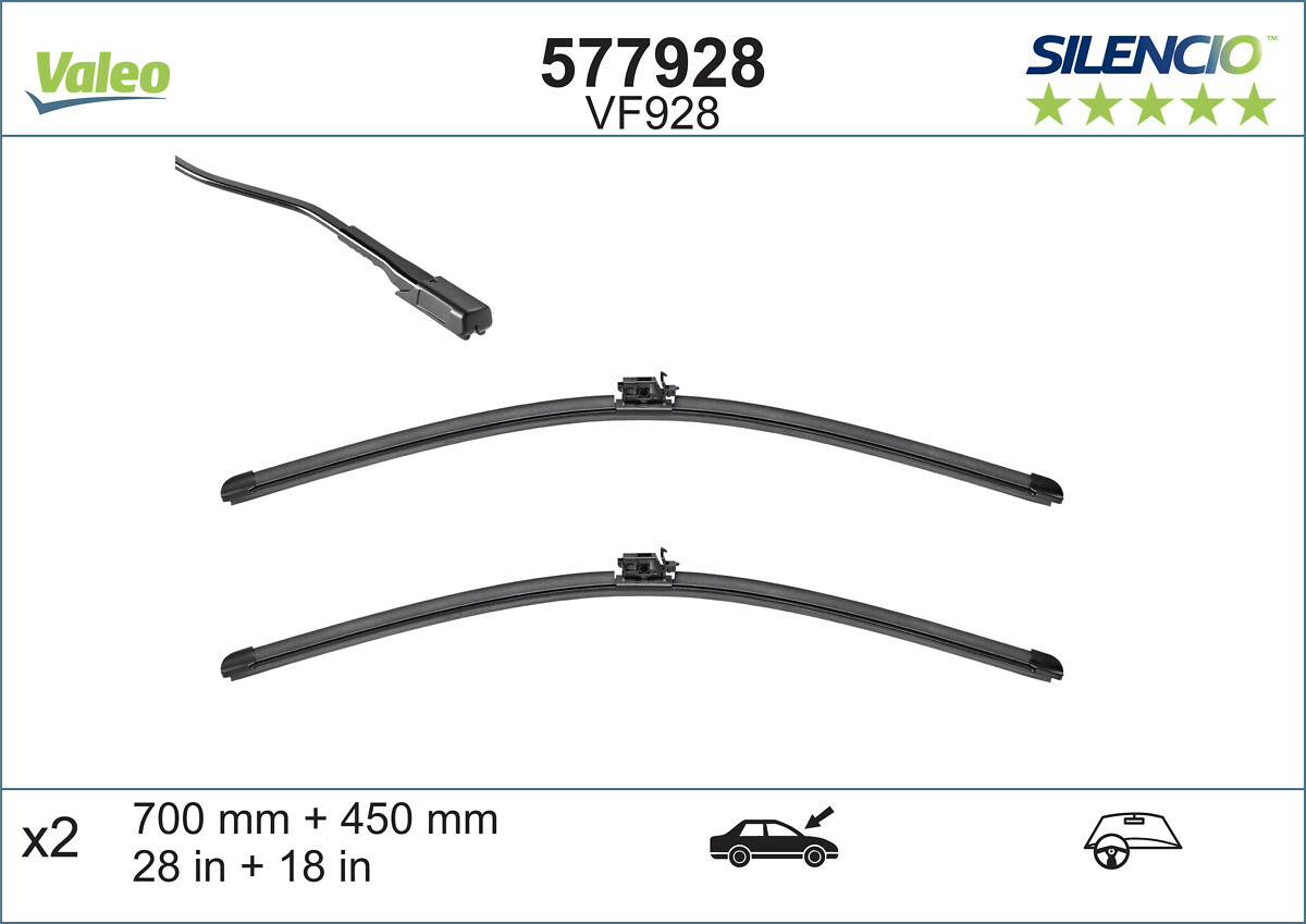 Spazzola tergi - 577928 VALEO